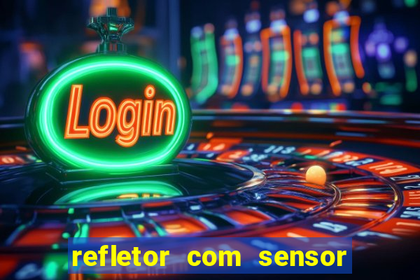 refletor com sensor noturno como instalar